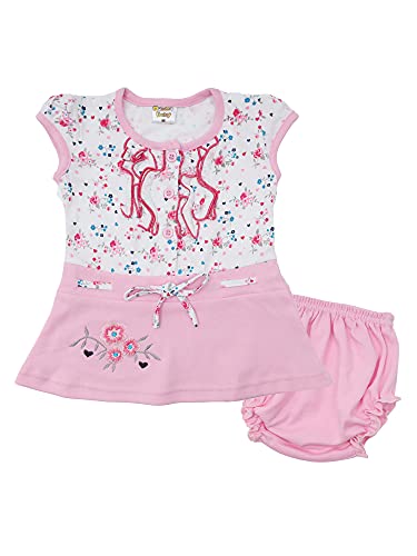 New NammaBaby Hosiery Cotton Baby Girl's A-Line Dress