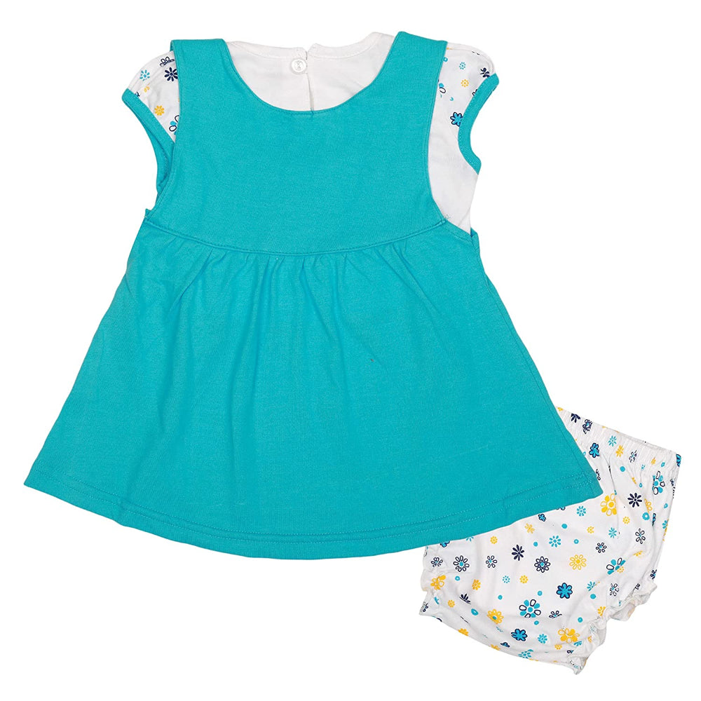 NammaBaby Premium Baby Girls Short Sleeves Frock Dress