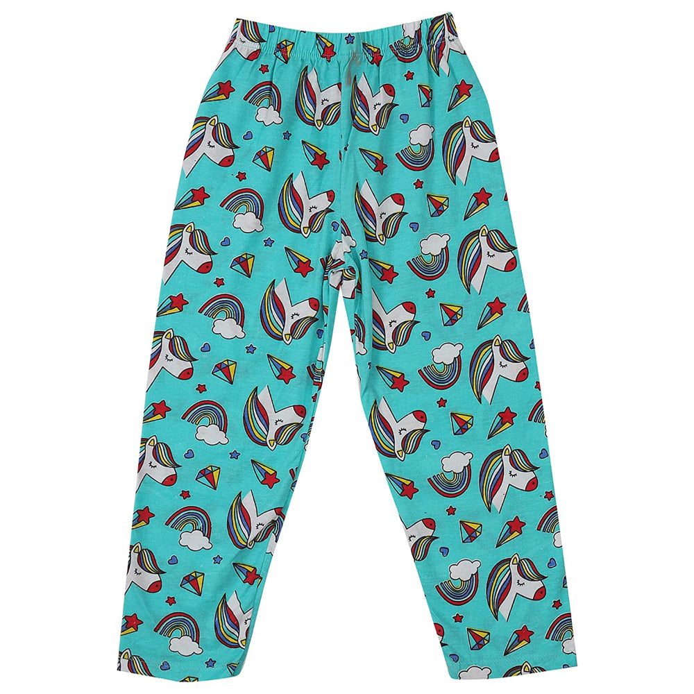 Buy BLUWEEA Pyjama Pajama Night Pants for Women Girls Ladies, Pure Cotton,  Purple, Medium at Amazon.in